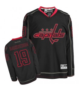 NHL Nicklas Backstrom Washington Capitals Premier Reebok Jersey - Black Ice