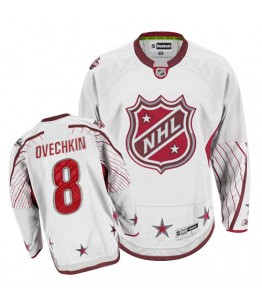 NHL Alex Ovechkin Washington Capitals Authentic 2011 All Star Reebok Jersey - White