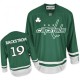 NHL Nicklas Backstrom Washington Capitals Youth Authentic St Patty's Day Reebok Jersey - Green