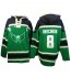 NHL Alex Ovechkin Washington Capitals Old Time Hockey Authentic St. Patrick's Day McNary Lace Hoodie Jersey - Green
