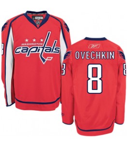 NHL Alex Ovechkin Washington Capitals Women's Authentic Home Reebok Jersey - Red