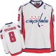 NHL Alex Ovechkin Washington Capitals Women's Authentic Away Reebok Jersey - White