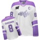 NHL Alex Ovechkin Washington Capitals Women's Premier Thanksgiving Reebok Jersey - White/Purple
