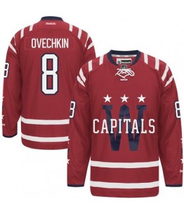 NHL Alex Ovechkin Washington Capitals Authentic 2015 Winter Classic Reebok Jersey - Red
