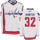 NHL Dale Hunter Washington Capitals Authentic Away Reebok Jersey - White