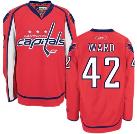 NHL Joel Ward Washington Capitals Premier Home Reebok Jersey - Red