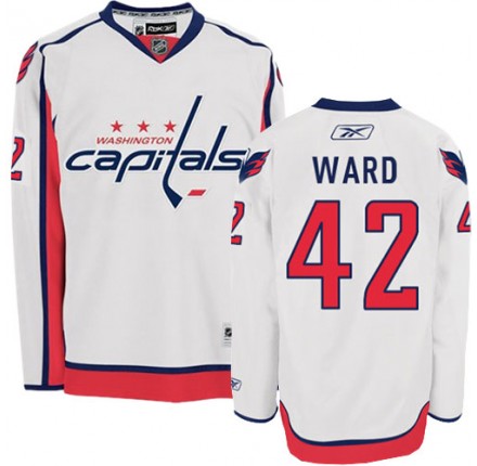 NHL Joel Ward Washington Capitals Premier Away Reebok Jersey - White