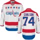 NHL John Carlson Washington Capitals Authentic Third Reebok Jersey - White