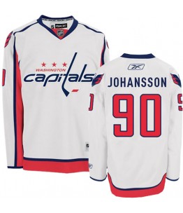 NHL Marcus Johansson Washington Capitals Premier Away Reebok Jersey - White